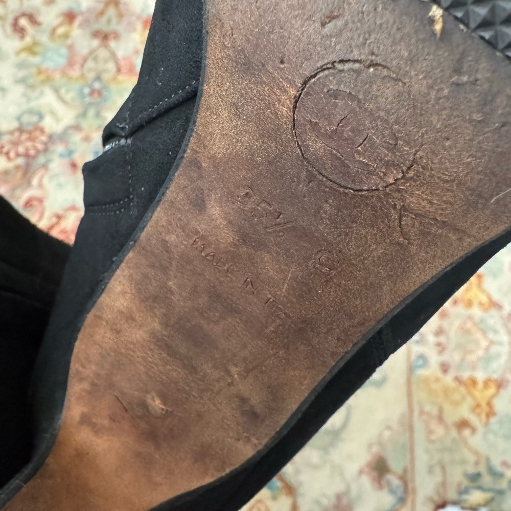 CHANEL Black Heeled Boots riding boots - Picture 8 of 15